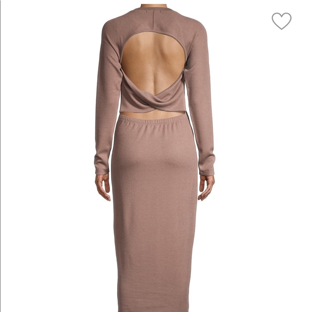 Socialite knit midi dress